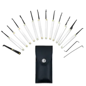 15-Piece Lock Pick Set