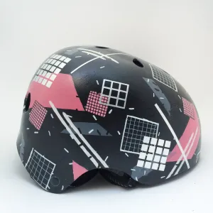 1980's Print Bike Helmet