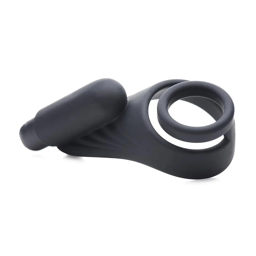 7X Silicone C-Ring with Vibrating Taint Stimulator