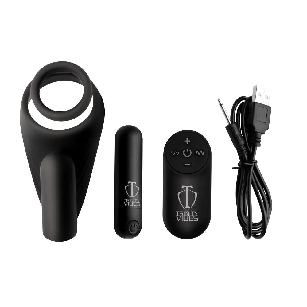 7X Silicone C-Ring with Vibrating Taint Stimulator