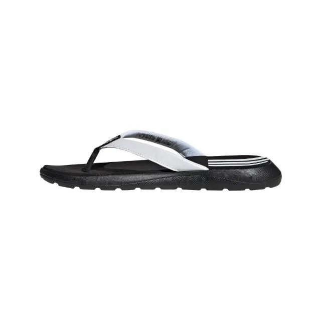 Adidas Comfort Flip Flop Women Swim Slippers Black/White Eg2065