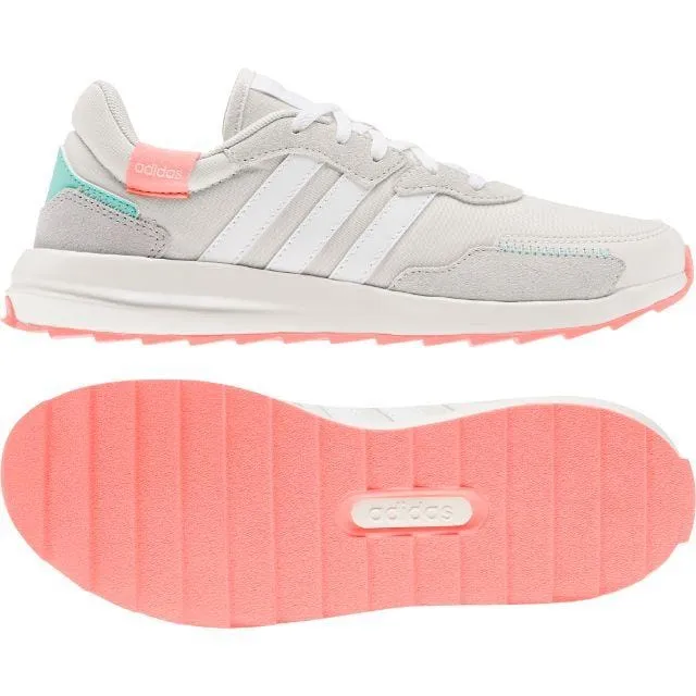 Adidas Retrorun Women Lifestyle Shoes White/Coral Eh1858