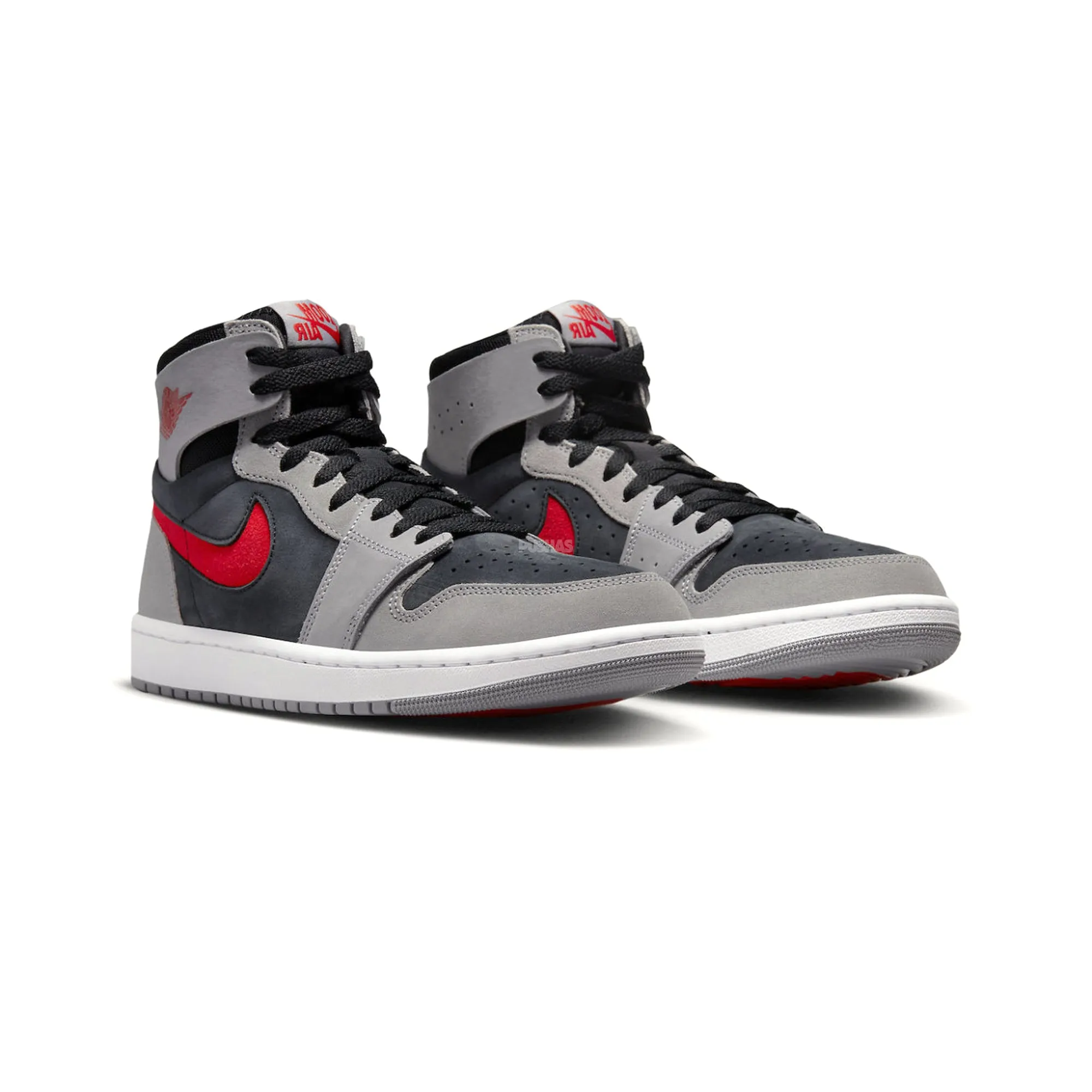 Air Jordan 1 High Zoom Air CMFT 2 'Black Fire Red Cement' (2023)