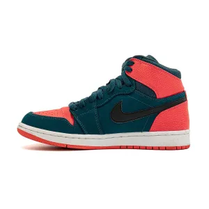 Air Jordan 1 Retro High-Top Sneakers Leather Multicolour Colour For Men