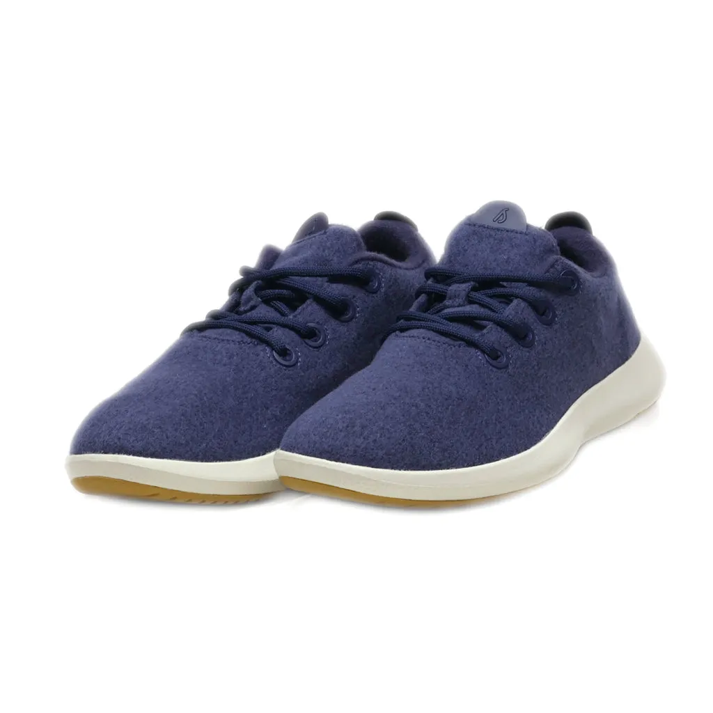 Allbirds Sport Shoes Wool Blue Colour For Men