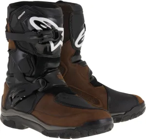 ALPINESTARS BELIZE DRYSTAR BOOTS BROWN OILED LEATHER SZ 09 2047317-82-9