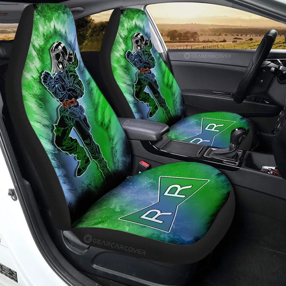 Android 17 Car Seat Covers Custom Anime Car Accessories