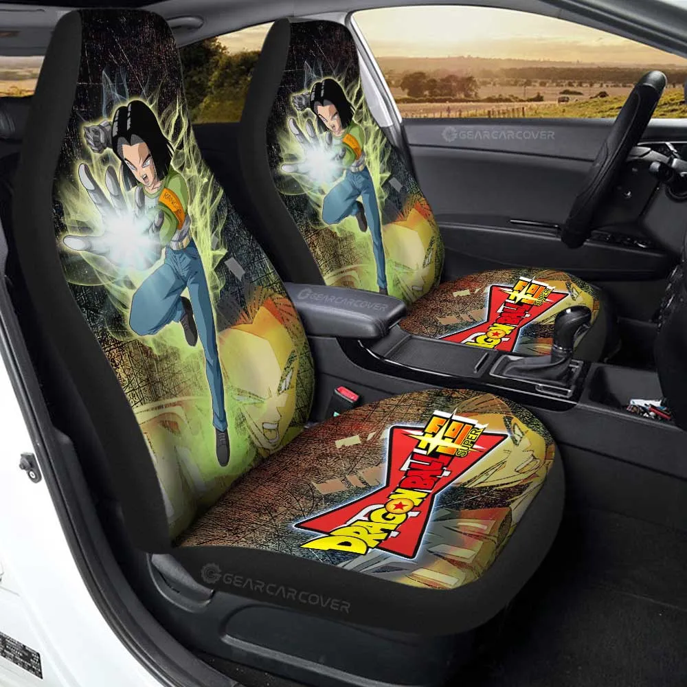 Android 17 Car Seat Covers Custom Car Accessories