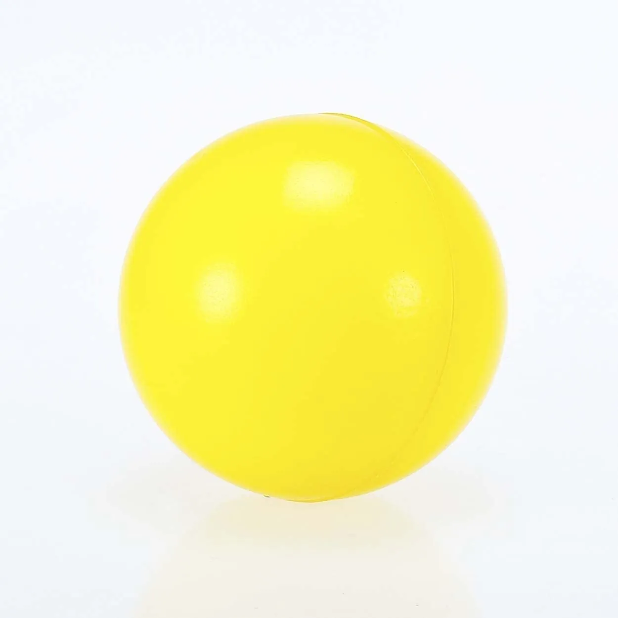 Aqbah Stress Reliever Squeeze Ball for Kids & Adults Smiley Face Yellow Color Pack of 3