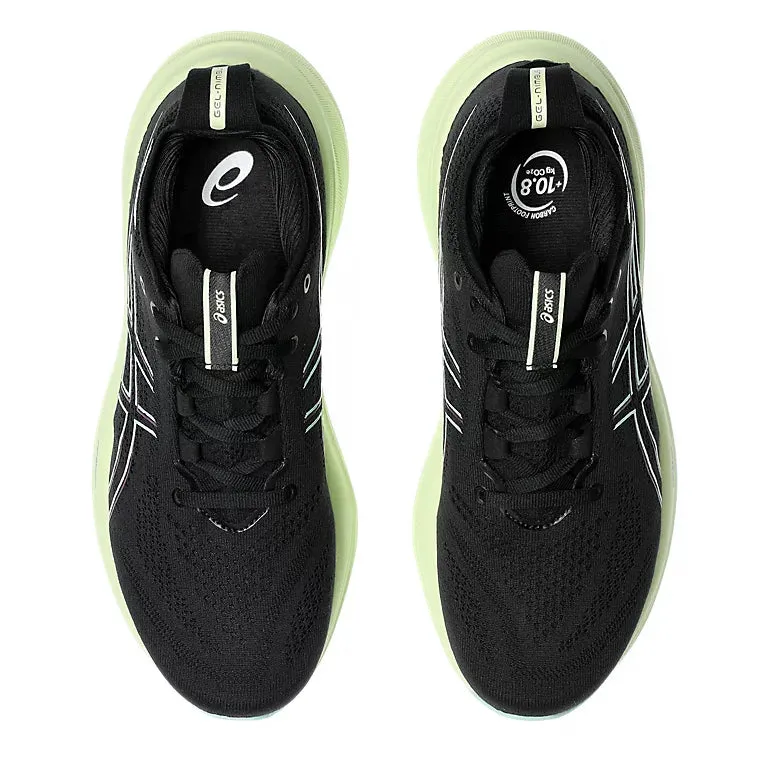 Asics Women's Gel-Nimbus 26 Running Shoes Black / Cool Matcha