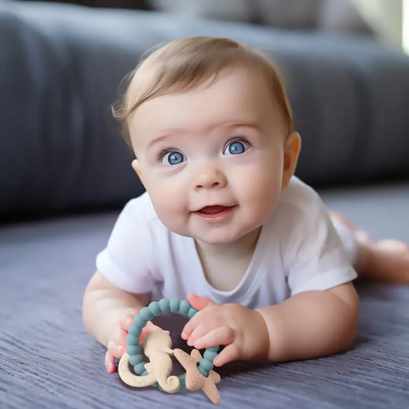 Baby Silicone Seahorse Teether