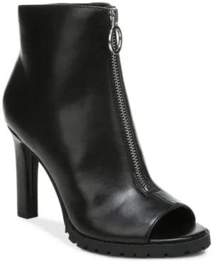 BAR III -  Open Toe Stiletto Zip-up Dress Boots