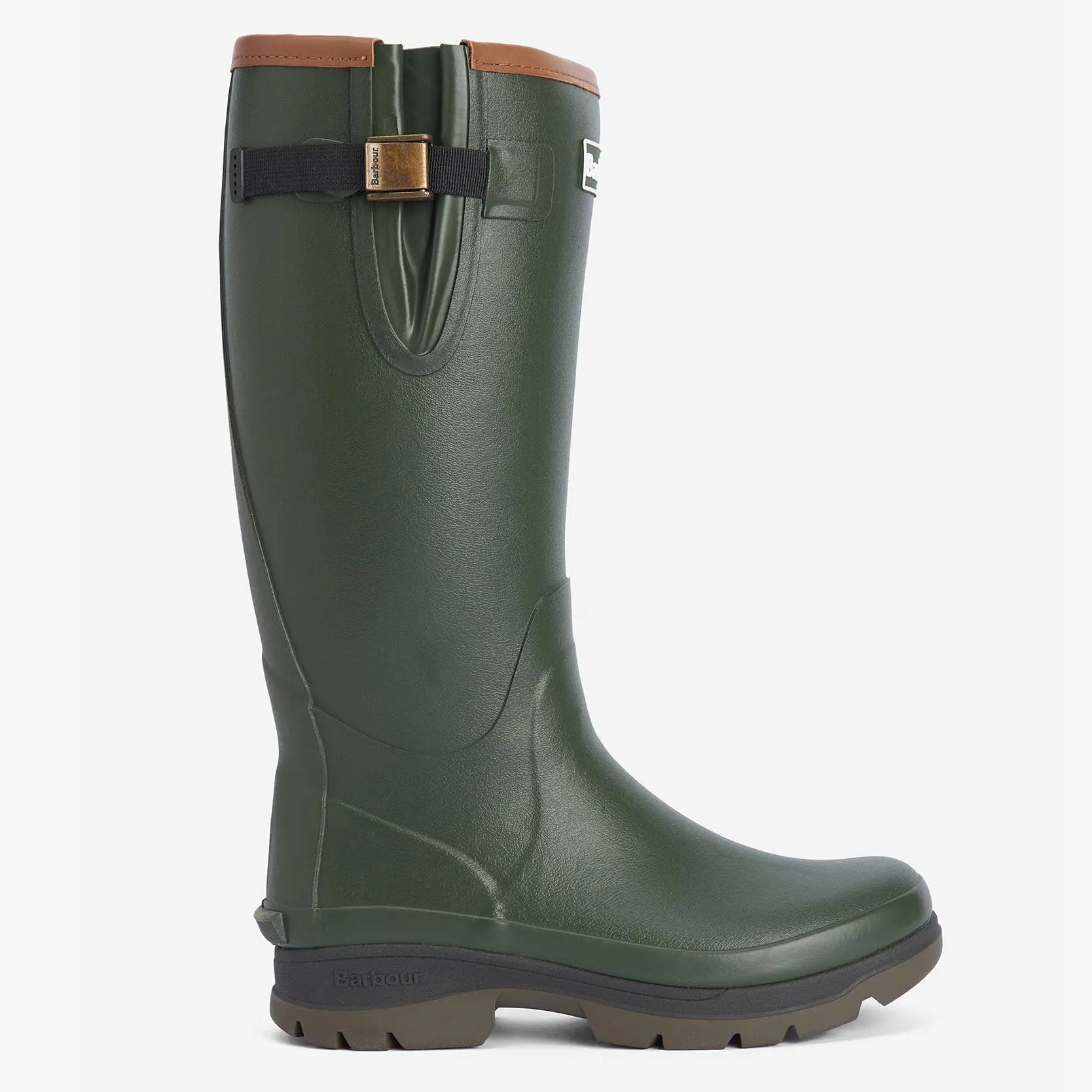 Barbour Men's Tempest Wellington Boot in Olive