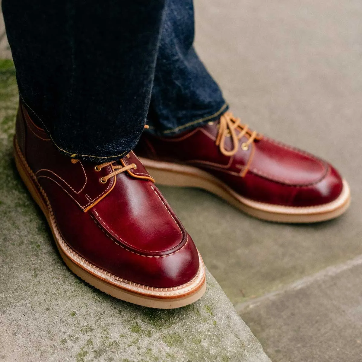 BARKER Michigan Shoes - Mens - Burgundy Waxy Calf