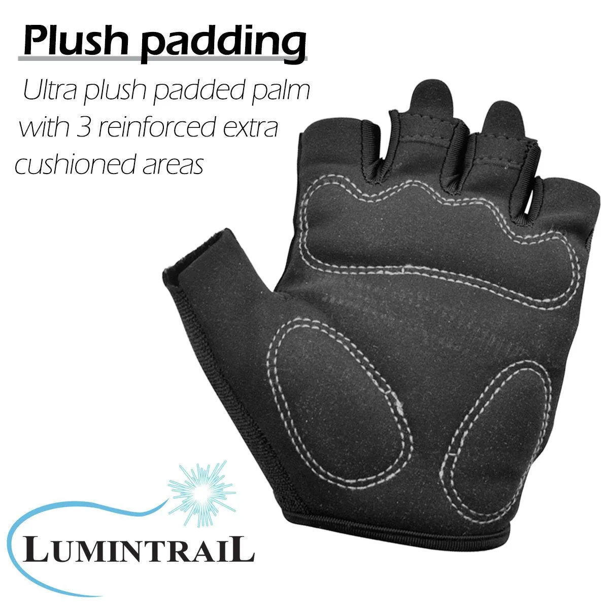 Bicycle Gloves, Half Finger Shock-Absorbing