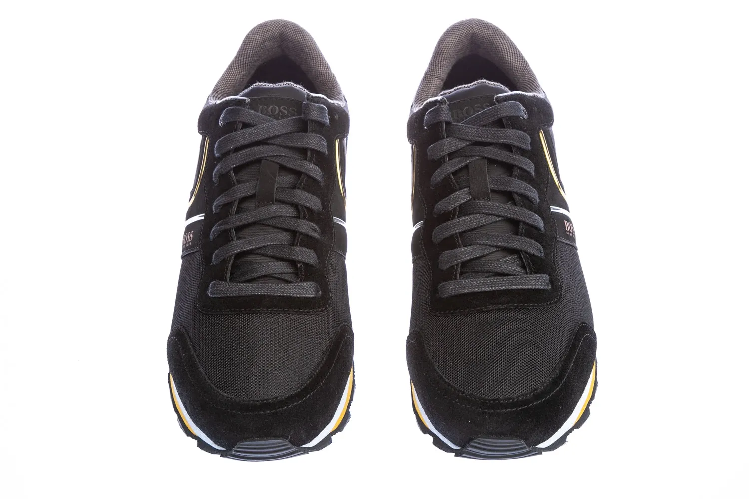 BOSS Parkour_Runn Trainer in Black & Gold