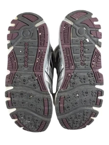 Brooks Addiction 10 Silver Plum Running Shoes Women's (Size: 9.5) 1200941B590