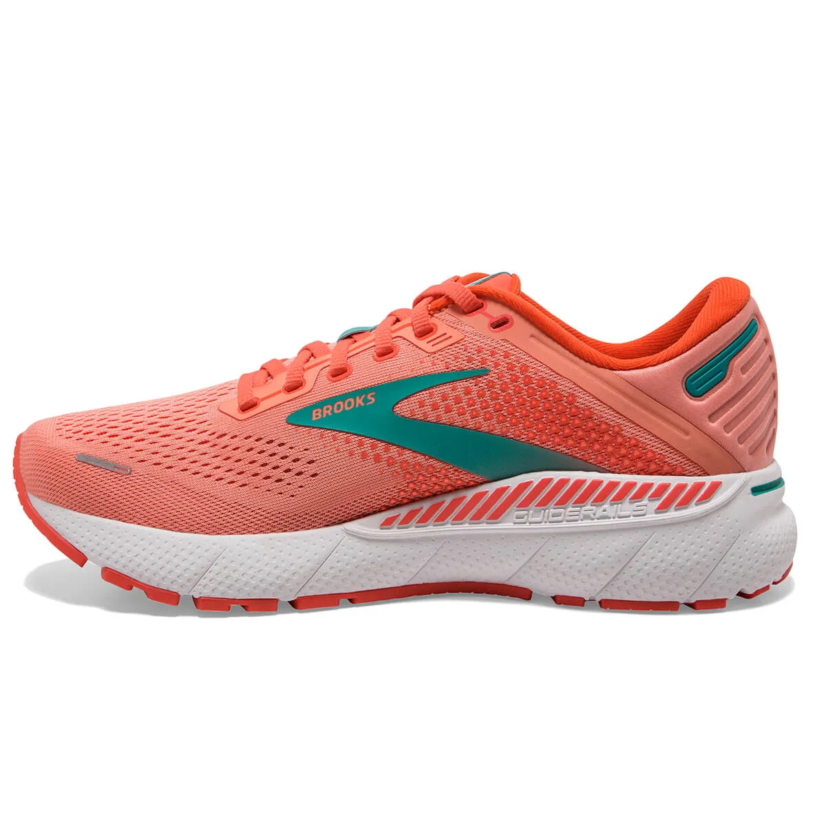 Brooks Adrenaline GTS 22 Womens | Coral/latigo Bay/white