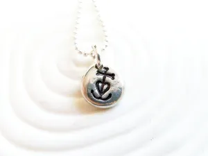 Camargue Cross Necklace | French Cross | Faith Hope Love Necklace