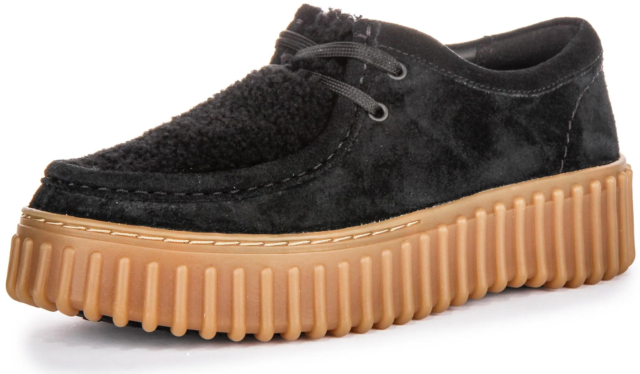 Clarks Torhill Bee In Black For Women