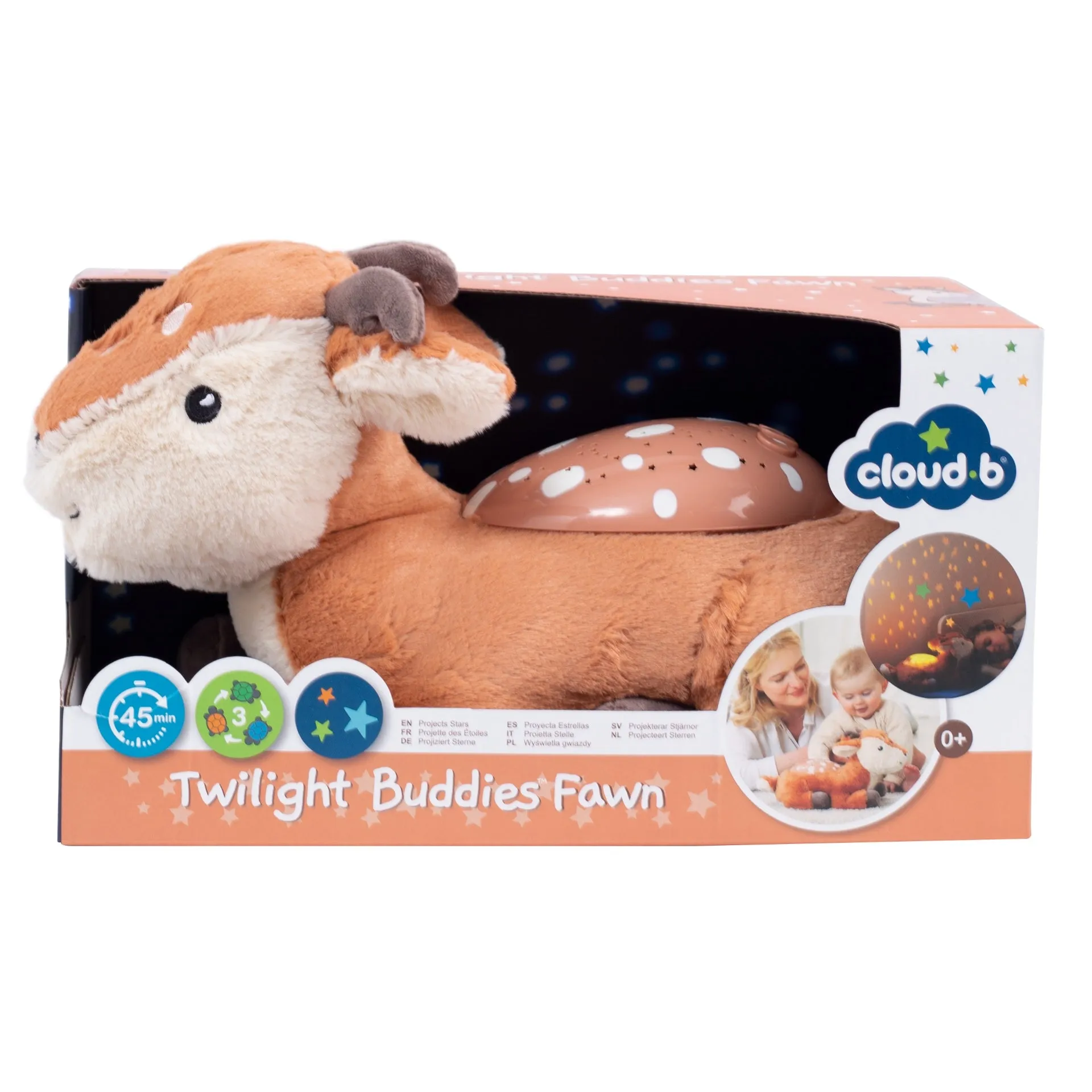 Cloud b -Twilight Buddies | Fawn Projecting Night Light