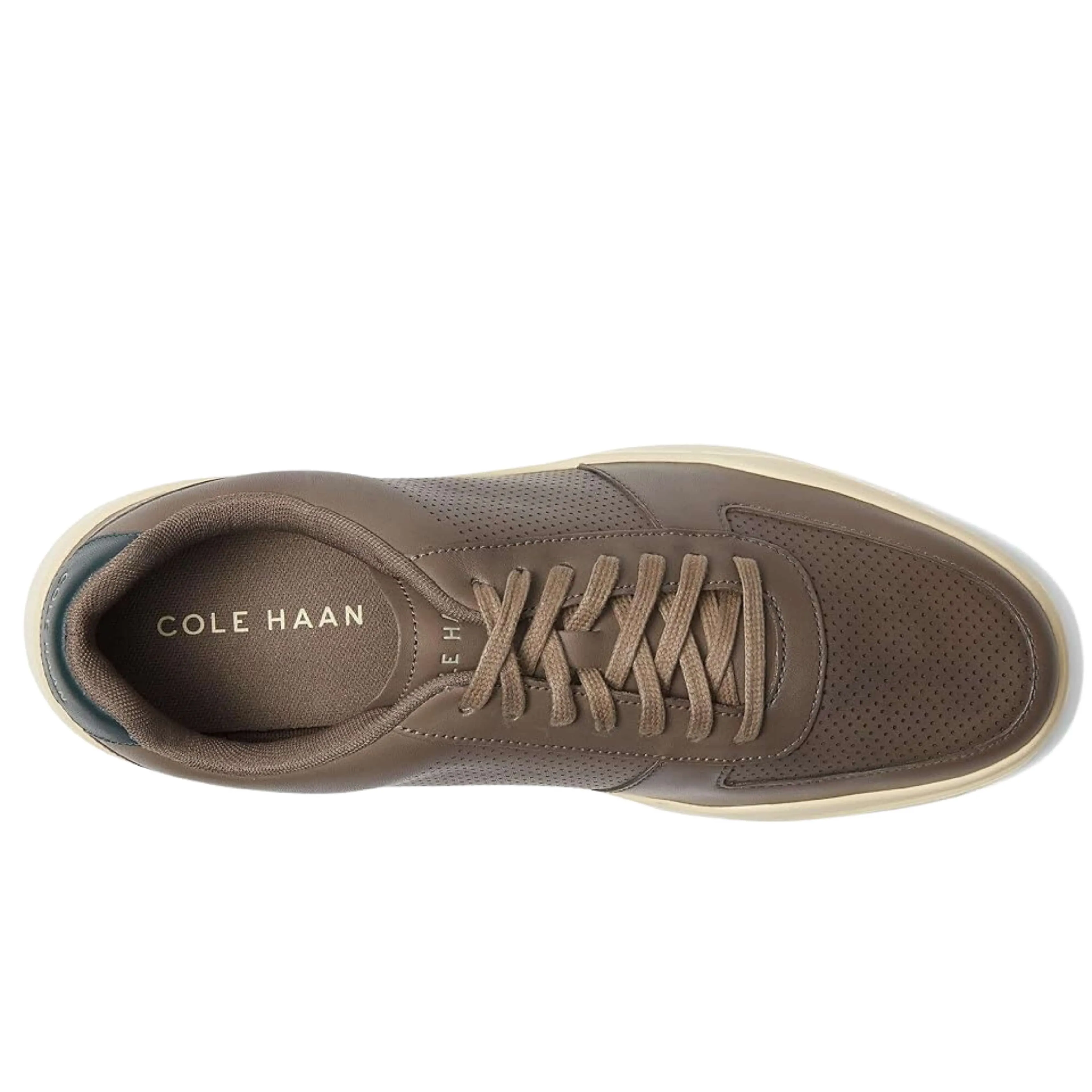 COLE HAAN - Grand Crosscourt Modern Perforated Leather Sneakers