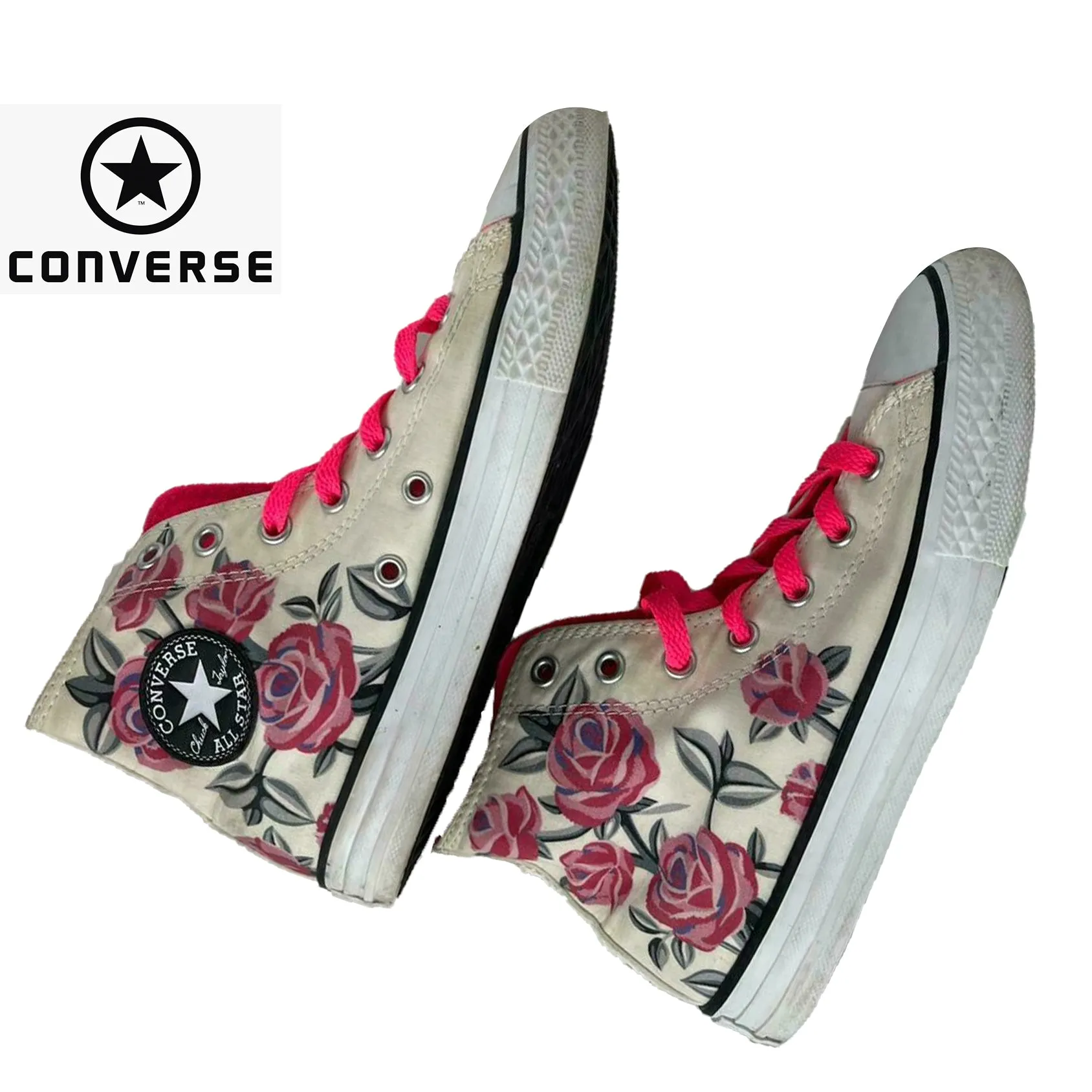 Converse Unisex Chuck Taylor All Star High Top Sneaker Shoes Gender- Junior