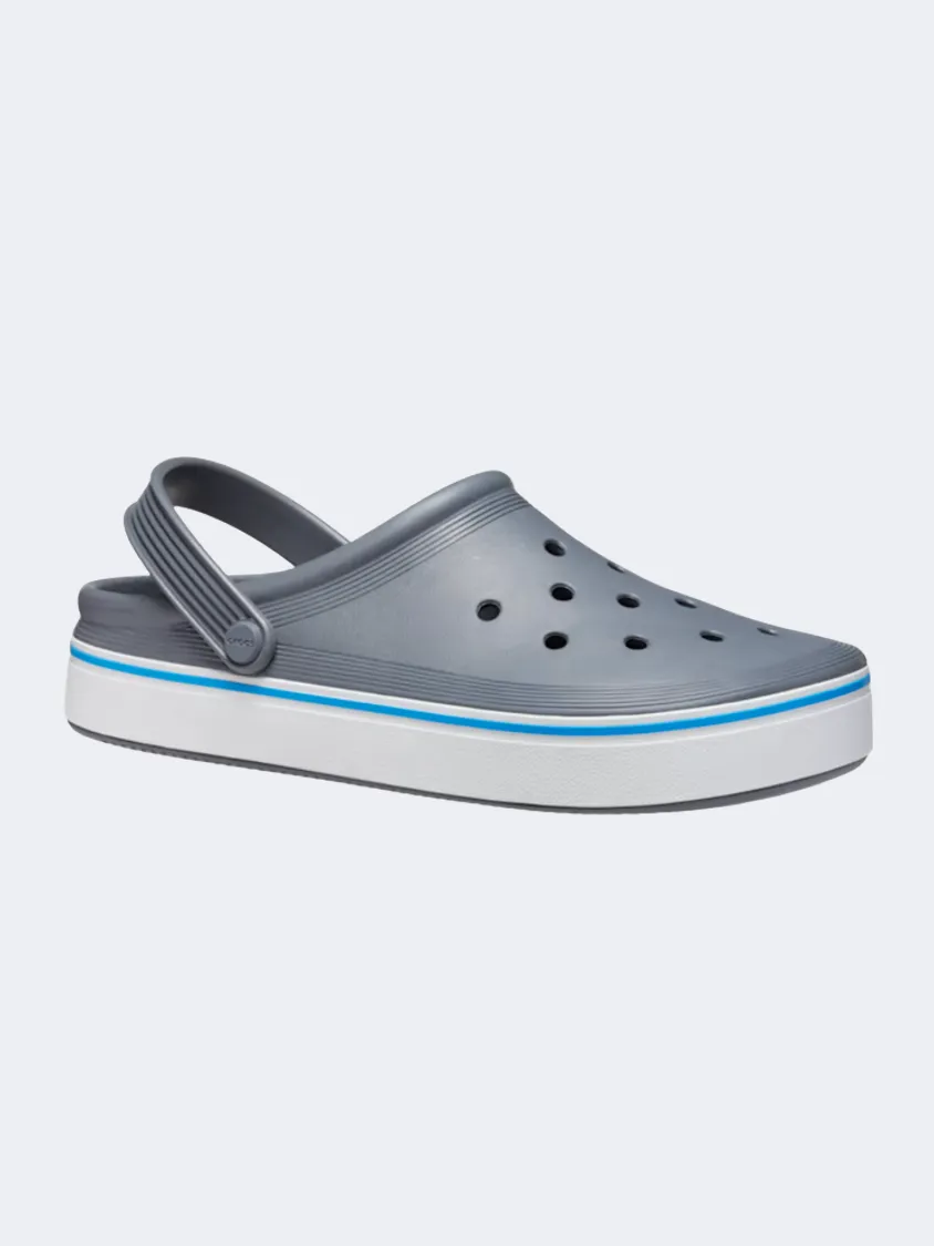 Crocs Off Court Clog Men Lifestyle Slippers  Charcoal