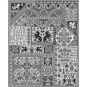 Death by Cross Stitch Sampler Pattern