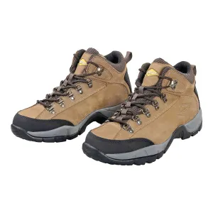 Diamondback HIKER-1-8 Soft-Sided Work Boots, 8, Tan, Leather Upper