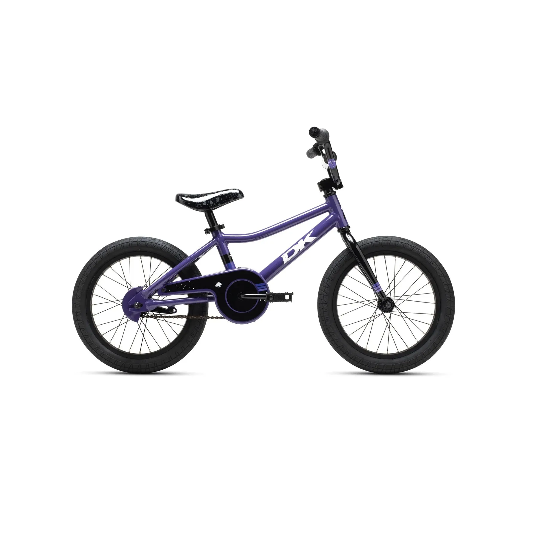 DK Devo 16″ Kids Complete BMX Bike - Purple