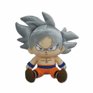 Dragon Ball Super - Goku Ultra Instinct Sitting Plush 7"