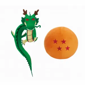 Dragon Ball Super Mofugutto Plush Set～ Shenron & Four Star Ball-Set of 3-Japan Imports