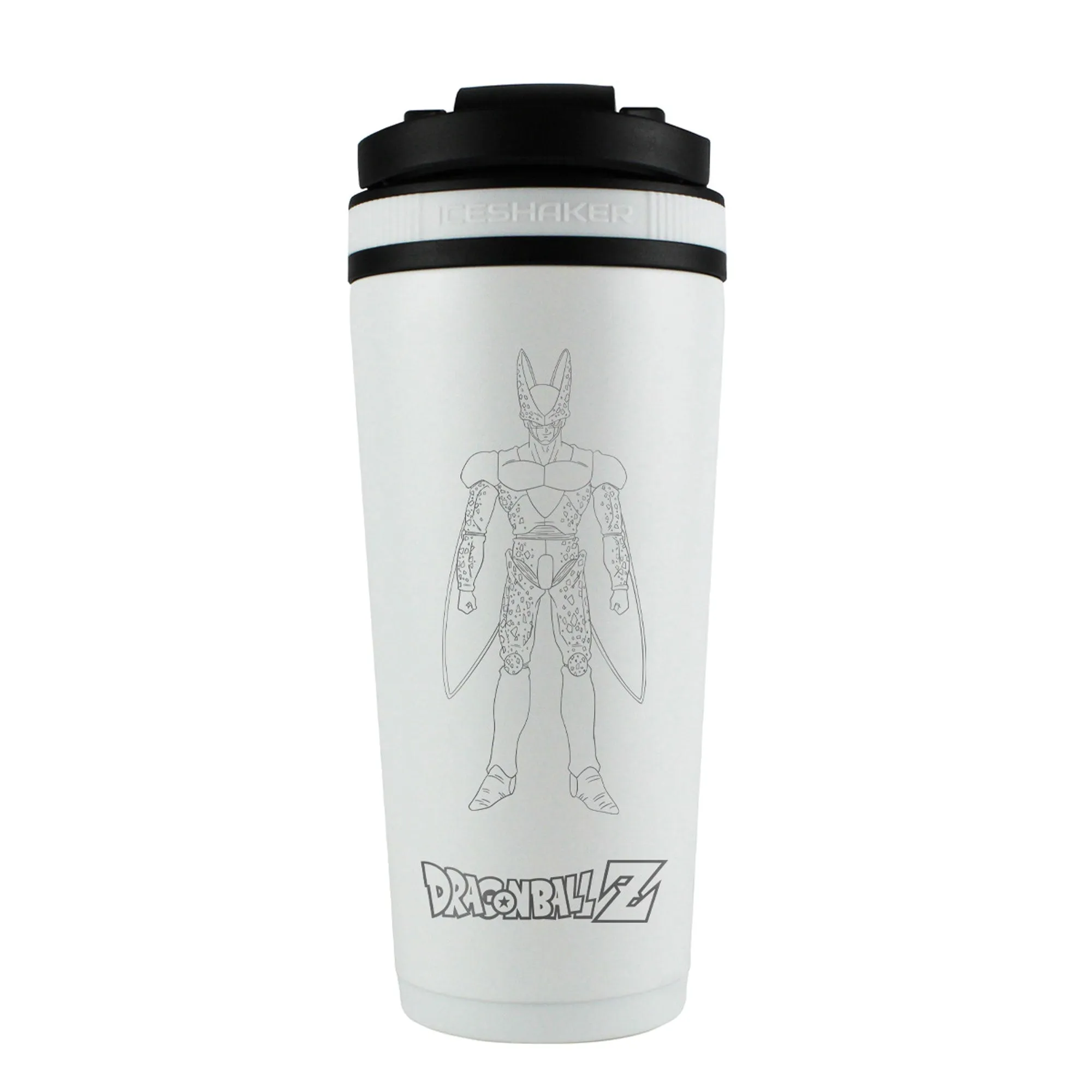 Dragon Ball Z Cell 26oz Ice Shaker - White