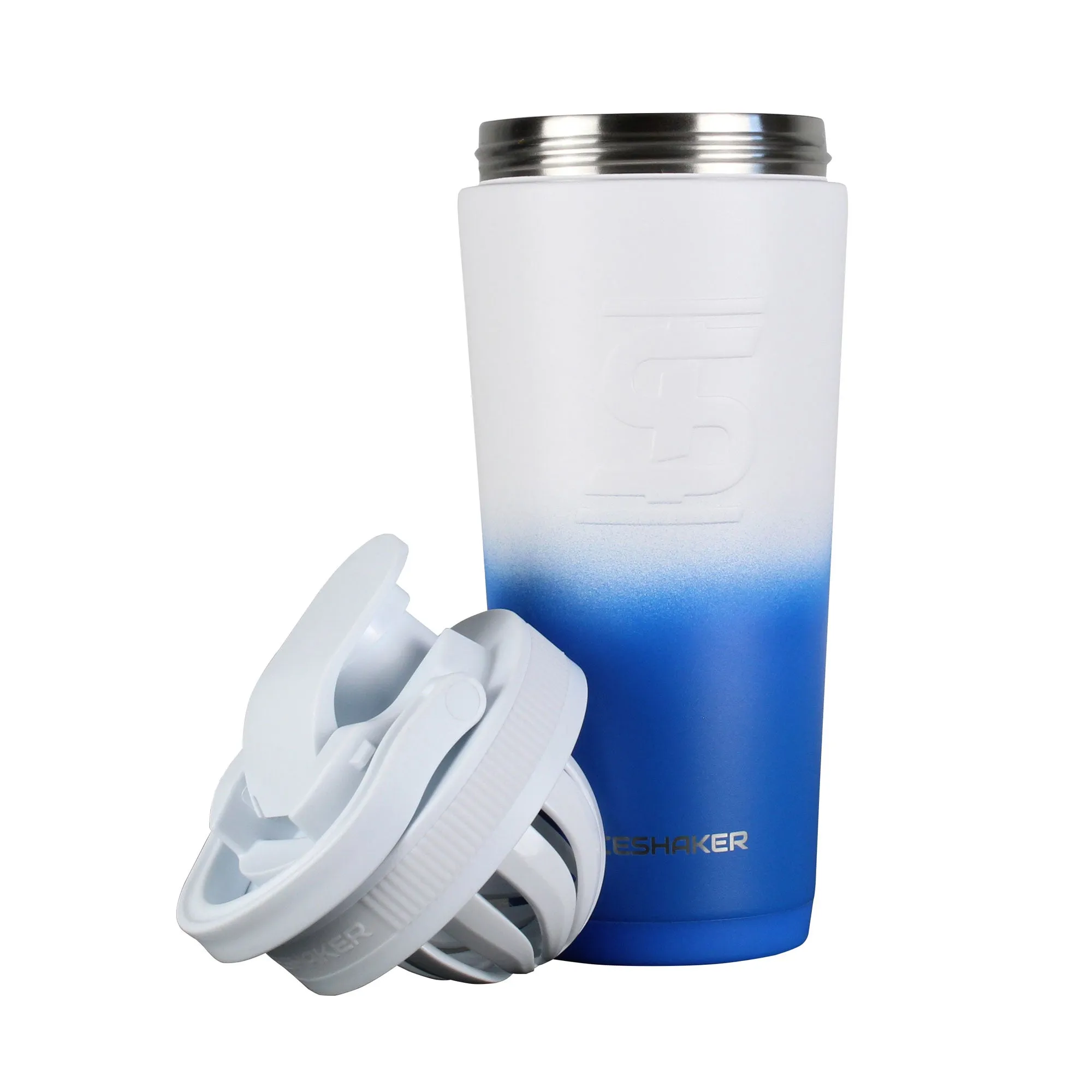 Dragon Ball Z Vegeta 26oz Ice Shaker - Royal White Ombre