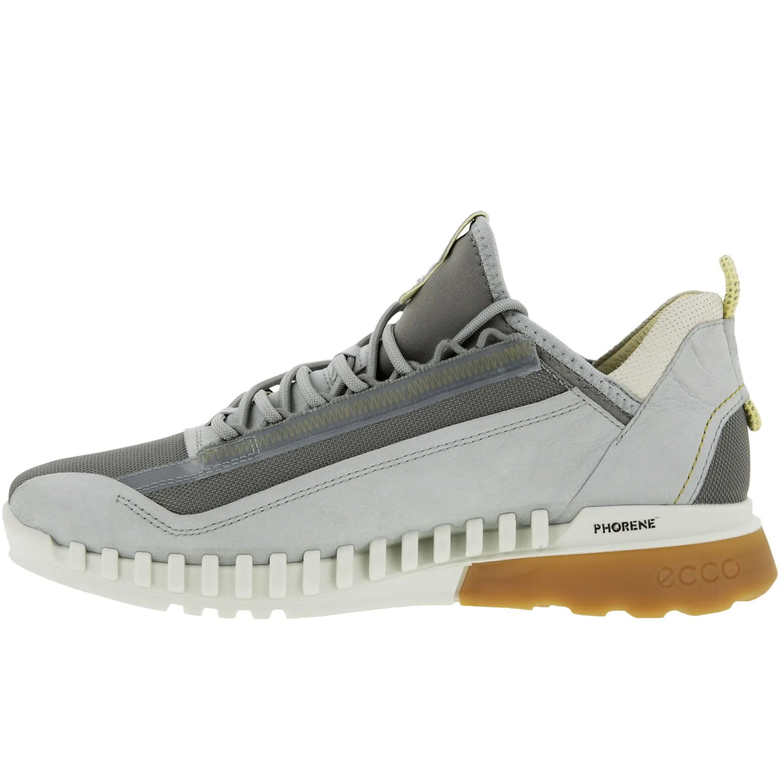 ECCO Womens Zipflex Trainers - Grey