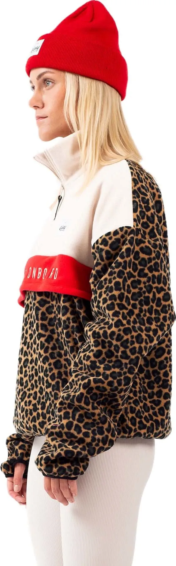 Eivy Women&#x27;s Ball Fleece Offwhite &amp; Leopard | Buy Eivy Women&#x27;s Ball Fleece Offwhite &amp; Leopard here | Outnorth