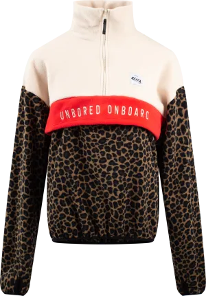 Eivy Women&#x27;s Ball Fleece Offwhite &amp; Leopard | Buy Eivy Women&#x27;s Ball Fleece Offwhite &amp; Leopard here | Outnorth