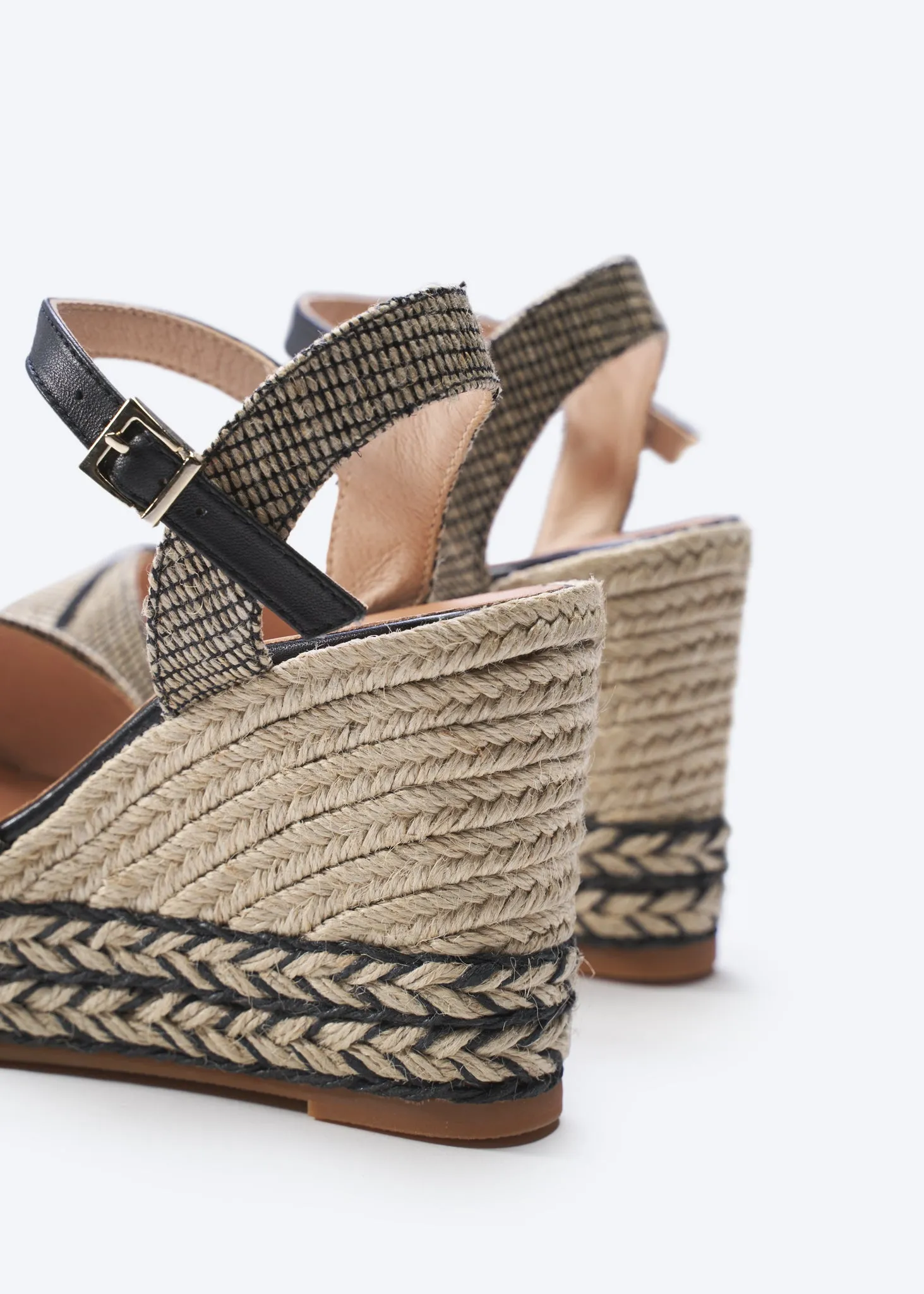 Empuria Canvas Espadrille Sandal Wedges