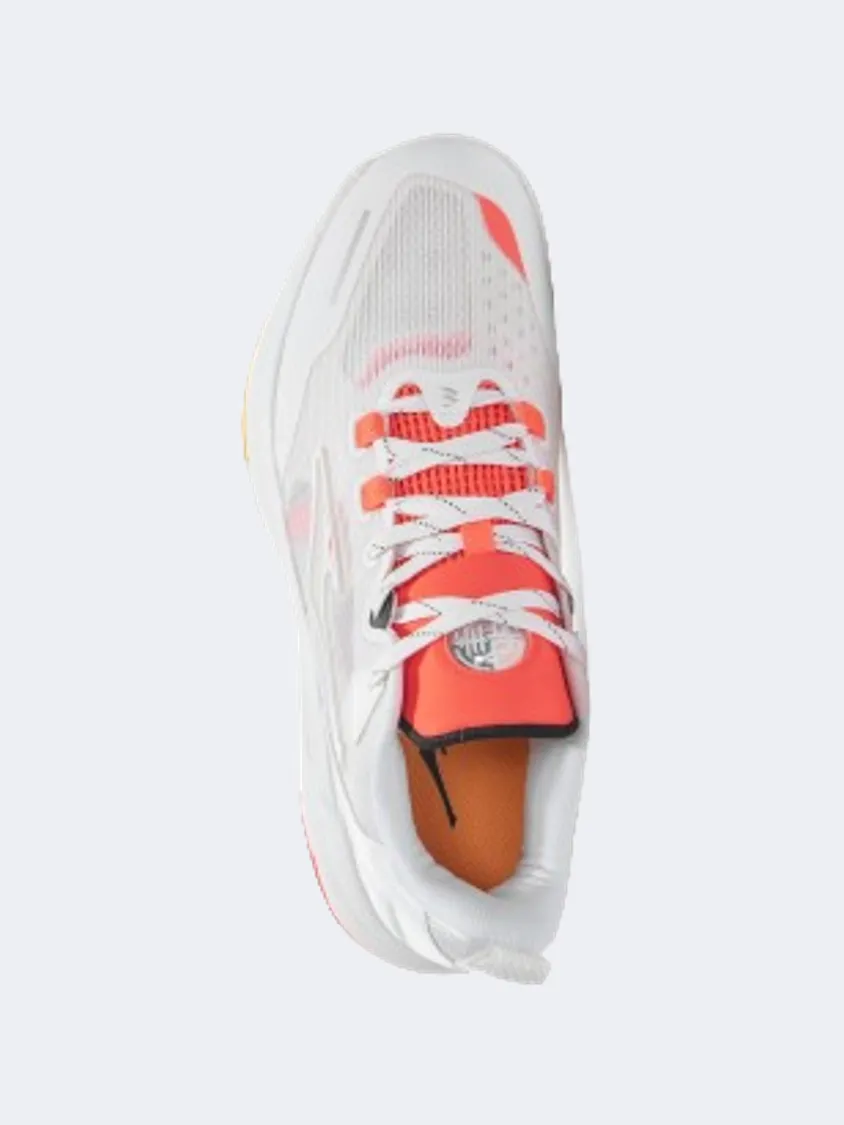 Erke Men Basketball Shoes White/Red