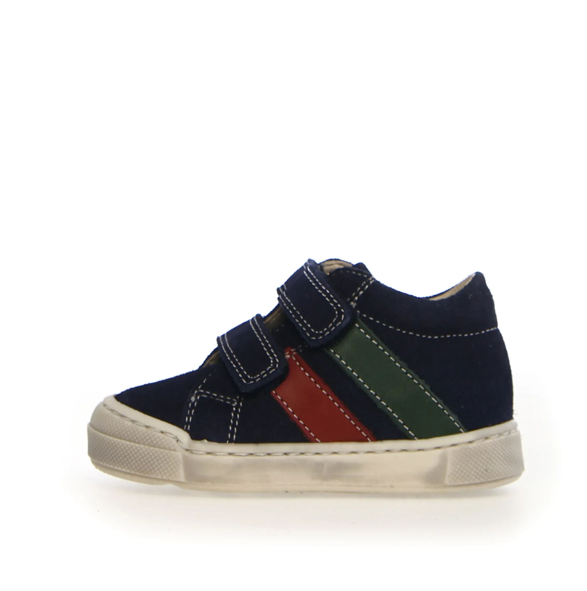 Falcotto Gazer Vl Boy's Casual Shoes - Navy/Green Bottle