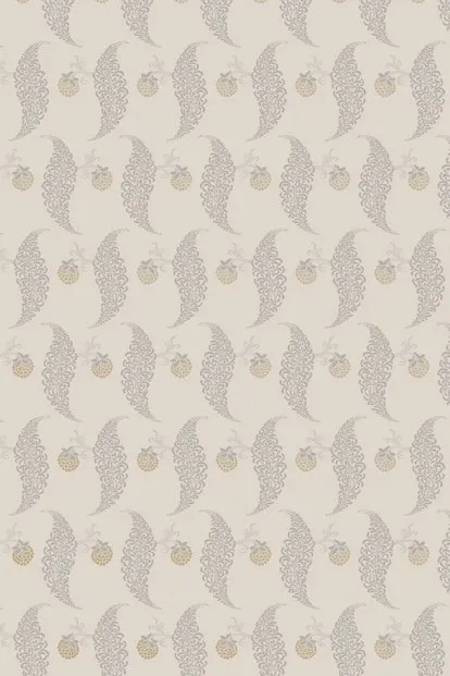 Farrow & Ball Wallpaper Rossyln BP1908 Grey Blue / Off White