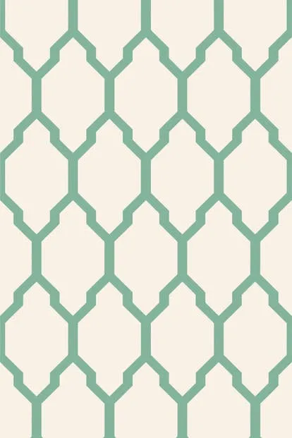 Farrow & Ball Wallpaper Tessella BP 3603 Green