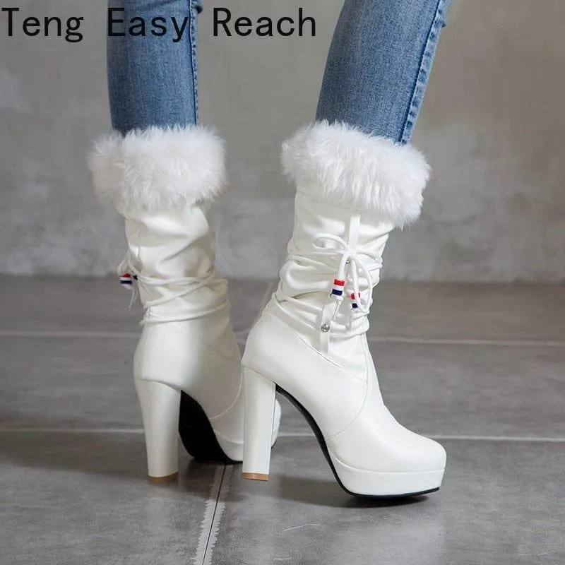 Female Autumn Thick bottom Boots