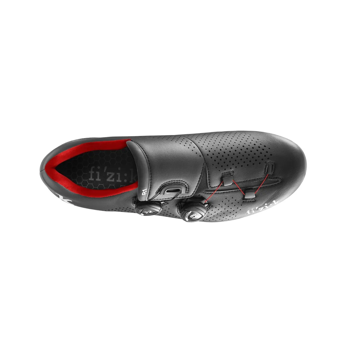 Fizik R1B Road Shoes Black Red 2017