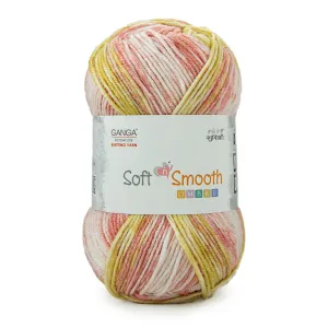 Ganga Acrowools Soft N Smooth Ombre Intelligent Dk Weight Yarn With Super Soft And Smooth Texture, Comes With An Ombre Effect For Your Projects. Shade No - Sso005