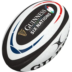 Gilbert Guinness Six Nations Replica Rugby Ball, Size 5