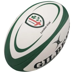 Gilbert London Irish Replica Rugby Ball, Size 5