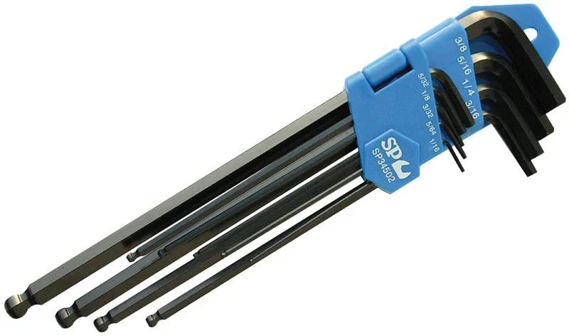 Hex&#x20;Key&#x20;Set&#x20;SAE&#x20;9pc&#x20;Ball&#x20;Drive&#x20;-&#x20;SP&#x20;Tools