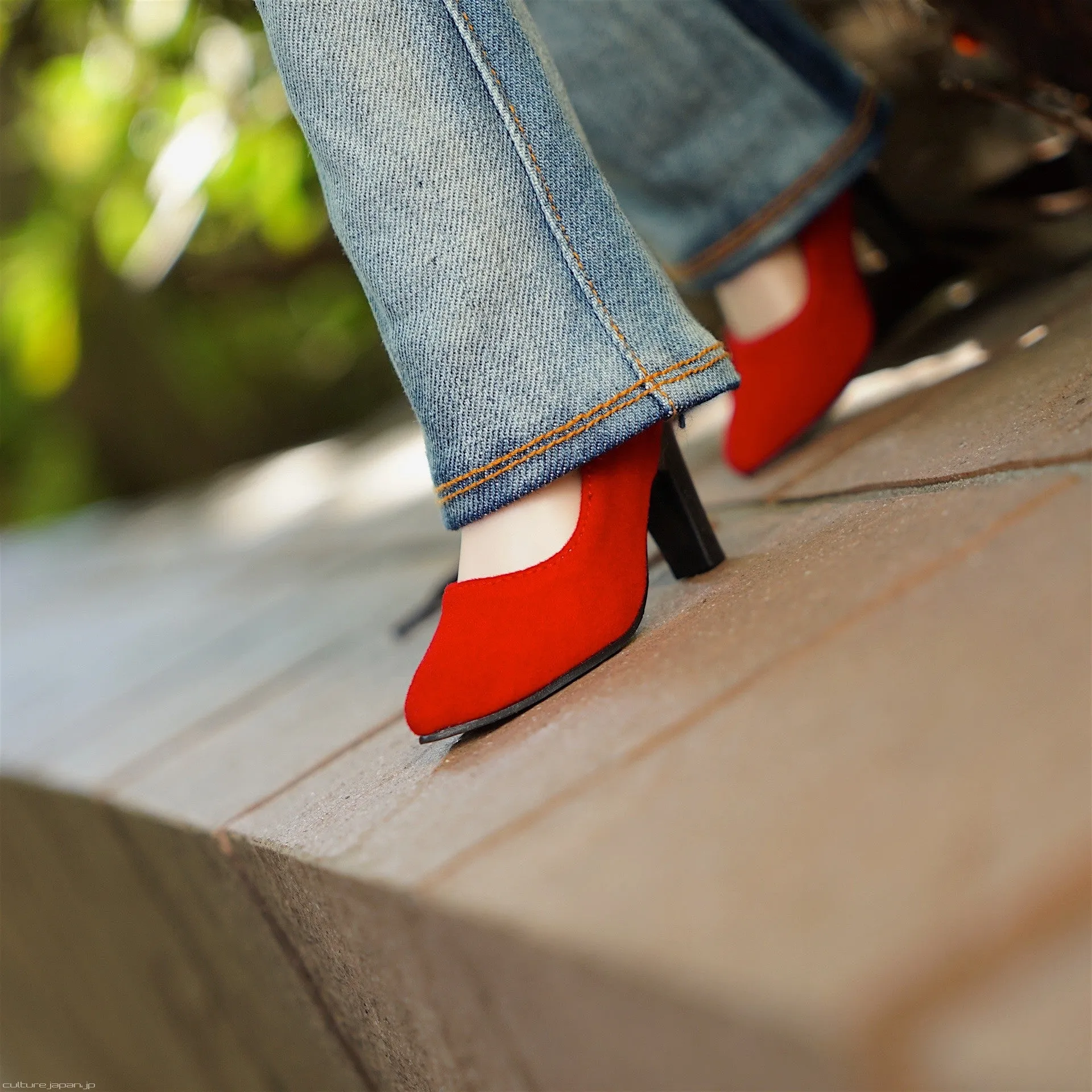 High Heel Shoes (Red)